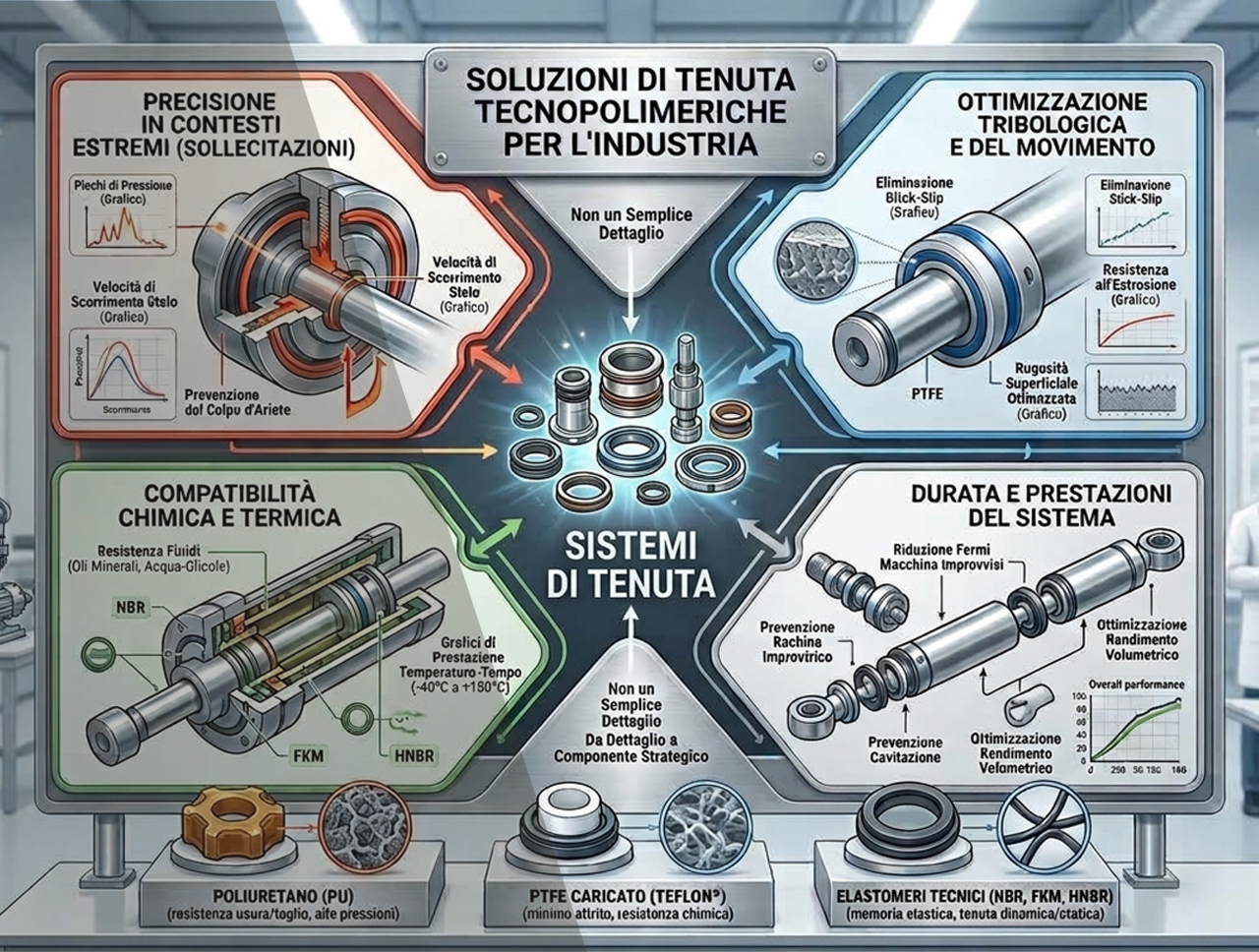 Guarnizioni Oleodinamiche: Da Semplice Dettaglio a Componente Strategico 