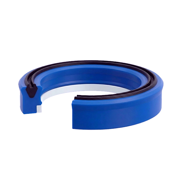 ATK Guarnizione a doppio labbro per Stelo con elemento energizzante ed anello antiestrusore integrato